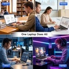 image:imageNIMO LightGamingLaptop AMD Ryzen 7 7735HS Beats i712650H 16GB DDR5 256GB SSD 100W PD Radeon 680M 156 FHD Backlit KB Fingerprint Computer for Business Gaming College SchoolRose Gold