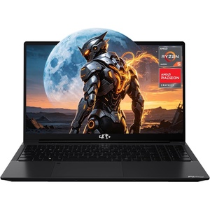 image:imageNIMO 156 AMD Gaming Laptop 6 Cores Ryzen 5 6600H 16GB DDR5 RAM 512GB SSDBeat i71165G7 Radeon 660M 100W Fast Charging Backlit Keyboard 180 LayFlat Computer for Studentamp Business 2Yr WarrantyBlack