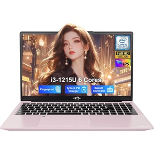image:imageNIMO 156 FHD IPS UltraLightLaptop Intel Hexa Cores I3 Up to 44GHz beat i71165G7 65W PD Fast Charge 8GB RAM 256GB SSD Backlit Keyboard Fingerprint PC for Campus Nomad amp Remote WorkRose Gold
