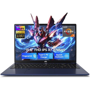 image:imageNIMO 156 IPS FHD Light Gaming Laptop AMD Ryzen 7 8745HS 32GB DDR5 RAM 1TB SSD 8C16T up to 49 GHz Beat R9 7940HS Radeon 780M GPU 100W TypeC 2Y Warranty Fingerprint for Gamers amp StudentsBlue