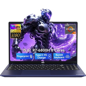 image:imageNIMO 156 IPS FHDGamingLaptop 8 Cores AMD Ryzen 7 6800H 32GB DDR5 RAM 2TB SSD Beat i712700H Up to 47GHz AMD Radeon 680M GPUComputer with 100W TypeC for Gaming Business Student 180ViewingBlue