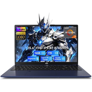 image:imageNIMO 156 LightGamingLaptop AMD Ryzen 7 8745HS 8C16T Beat R9 7940HS 16GB DDR5 1TB SSD Radeon 780M USB 40 FHD Fingerprint WiFi6E for AI Multitasking Video Creators 2YrWarrantyBlue