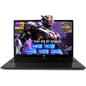 image:imageNIMO 156 LightGamingLaptop AMD Ryzen 7 8745HS 8C16T Beat R9 7940HS 16GB DDR5 1TB SSD Radeon 780M USB 40 FHD Fingerprint WiFi6E for AI Multitasking Video Creators 2YrWarrantyBlack