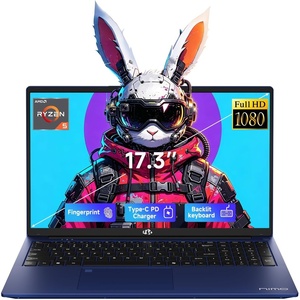 image:imageNIMO 173 FHD Gaming Laptop AMD Ryzen 5 6600H 16GB DDR5 RAM 512GB SSD Beat i71165G7 6Core up to 45GHz Radeon 660M Graphics Computer with 100W Fast PD Backlit Keyboard for Business amp StudentBlue