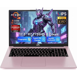 image:imageNIMO 173 Gaming Laptop AMD Ryzen 7 7735HS 8 Cores 32GB DDR5 1TB SSD Windows 11 FHD IPS 180 View Fingerprint Backlit Keyboard 100W Fast Charging WiFi 6E Computer for Business amp StudentRose Gold