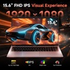 image:imageNIMO 156 FHD R7 Laptop AMD 8Core Ryzen 77735HSBeat i712650H 16GB DDR5 RAM 256GB SSD Win 11 Radeon 680M Graphics 100W TypeC Fast Charging LaptopsComputer for Business Gaming 2Y WarrantyRose Gold