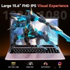 image:imageNIMO 156 LightGamingLaptop AMD Ryzen 7 7735HS 8 Cores 16GB DDR5 512GB SSD Radeon 680M Laptop for Content Creators Designers with 100W PD WiFi 5E Backlit KB Fingerprint 2YrWarranty 180 ViewRose Gold