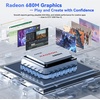 image:imageNIMO 173 FHD Laptop AMD Ryzen 7 7735HS 8Core Beat i513500H 16GB DDR5 1TB PCIe 40 SSD Win11 Backlit KB Fingerprint Reader 100W PD amp 2Y Warranty for Business and GamingBlue
