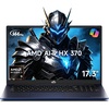image:imageNIMO 173 AI Laptop 12 Cores AMD Ryzen AI 9 HX 370 64GB RAM 1TB SSD Beat Ultra 9 285H Up to 51GHz Radeon 890M 100W Fast PD 144Hz FHD Backlit KB USB 40 for Gamer amp Business 2Yr WarrantyBlue