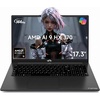 image:imageNIMO 173 AI Laptop Copilot AMD Ryzen AI 9 HX 370 12Core 50 Tops NPU 64GB DDR5 1TB SSD Radeon 890M for Gaming 100W Charging WiFi 6E Fingerprint 180 View Dual USB4 Ports Windows 11Black