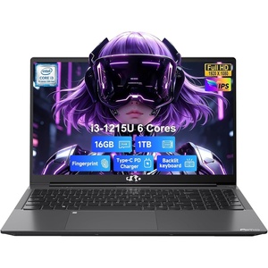 image:imageNIMO 156 IPS FHD Laptop 32GB RAM 1TB SSD Intel i31215U Beat R57520U 6 Cores Up to 44GHz Student Computer with 65W Fast PD 2 Years Warranty Fingerprint Backlit Keyboard WiFi 6 for HomeGray