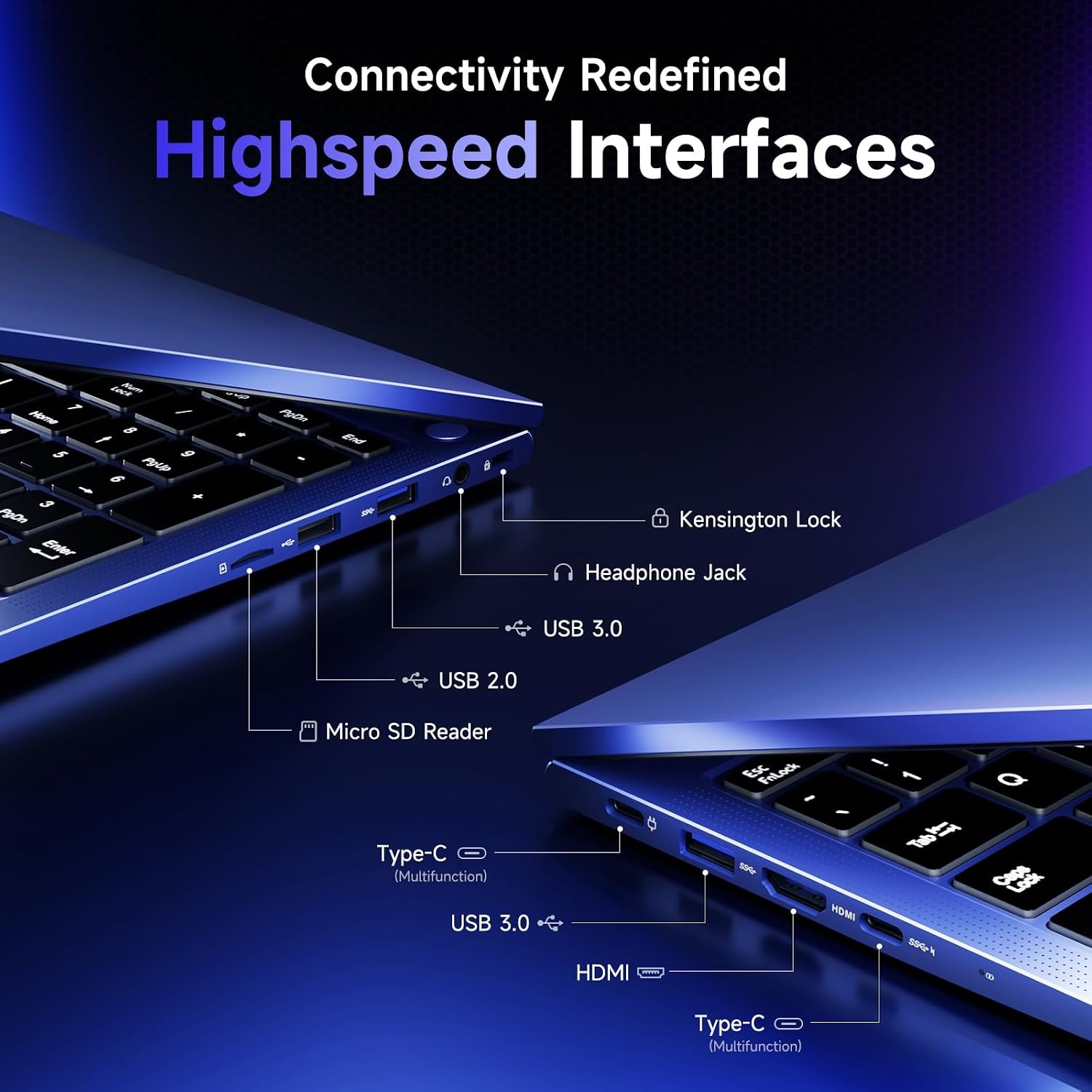 image:imageNIMO 173 Laptop for Business amp Productivity AMD Ryzen 5 6600H Up to 45GHz 32GB DDR5 RAM 1TB SSD Radeon 660M GPUComputer 100W TypeC Fast Charge for Multitasking Fingerprint Backlit KBBlue