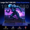 image:imageNIMO 156 AIReady Light Gaming Laptop AMD Ryzen 7 7735HS Beat i712650 32GB DDR5 1TB SSD Radeon 680M for AI Tasks Content Creation Streaming amp Work FHD 100W USBC PD Charging 2Y WarrantyBlue