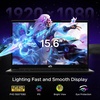 image:imageNIMO 156 AI Ready Gaming Laptop AMD Ryzen 5 6600HBeats Ryzen 7 7730U  64GB DualChannel DDR5 1TB PCIe40 SSD Radeon 660M 100W PD Thinamp Light Win11 PC for College Student School 2Yr WarrantyBlack