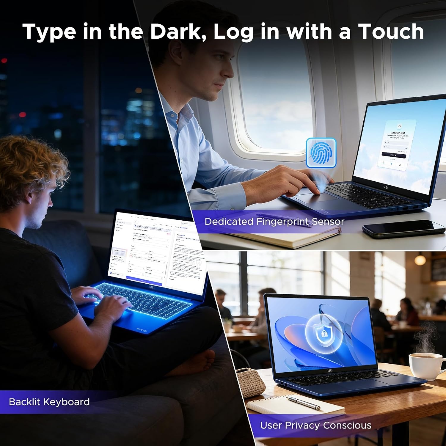 image:imageNIMO 156 Light Gaming Laptop 8 Cores AMD Ryzen 7 8745HS 32GB DDR5 RAM 1TB SSD up to 49GHz Beat R9 7940HS Radeon 780M 100W TypeC Backlit Keyboard for Gamers amp Students 2Yr WarrantyBlue