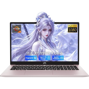 image:imageNIMO 173 LightGamingLaptop 8 Cores AMD Ryzen 7 32GB DDR5 5600MHz 1TB SSD Beat i7 12650H up to 475GHz Radeon 680M FHD 100W Fast PD Backlit Keyboard AI Content Creators amp Student 2Yr WarrantyRose Gold